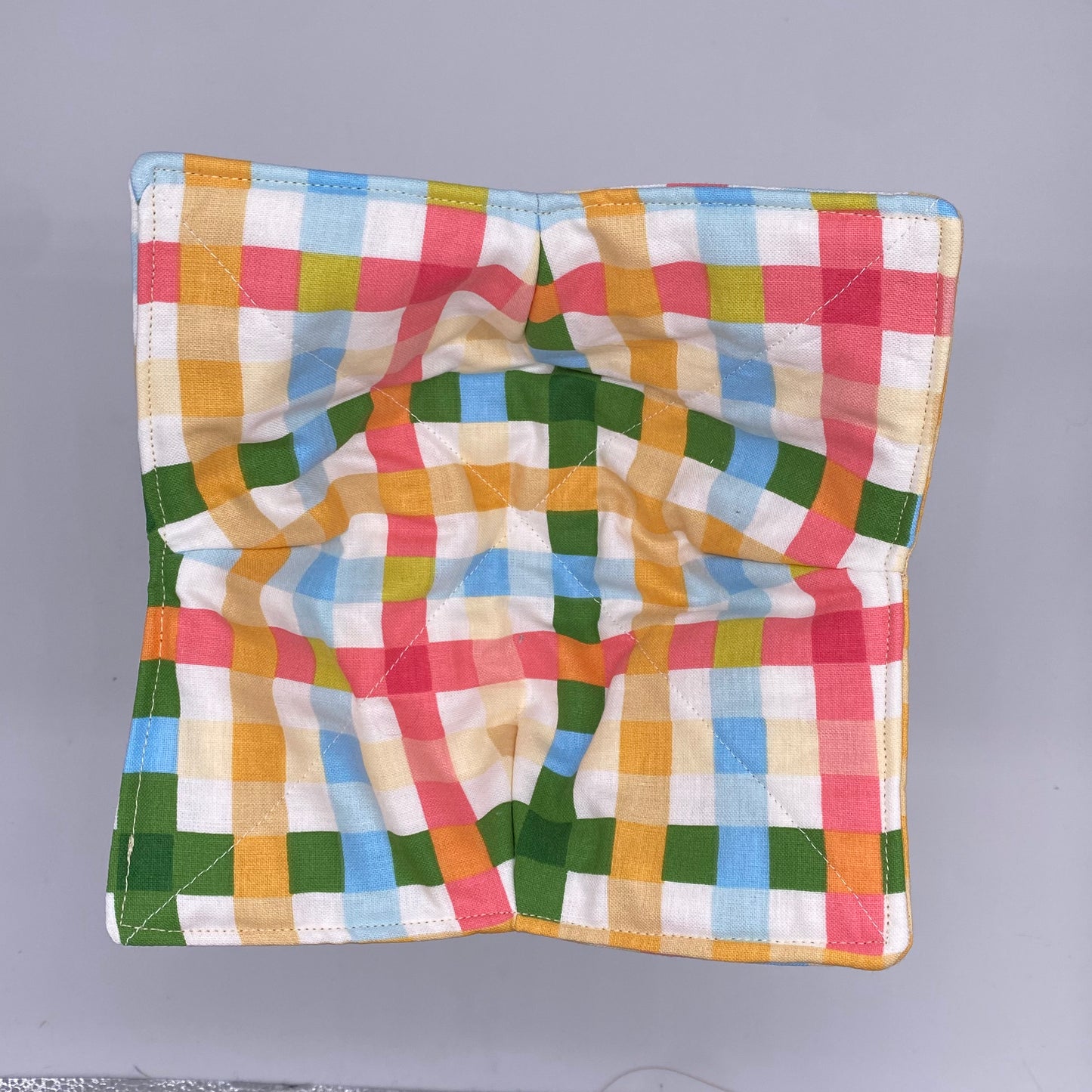Plaid Bowl Hug