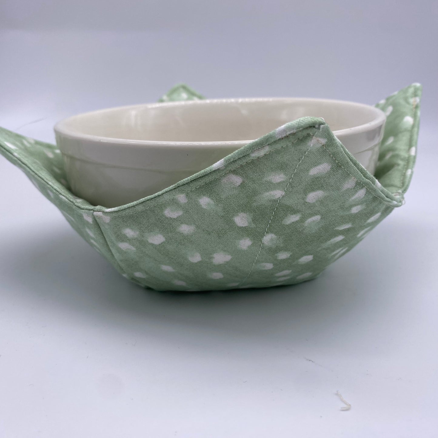 Mint Dots Bowl Hug