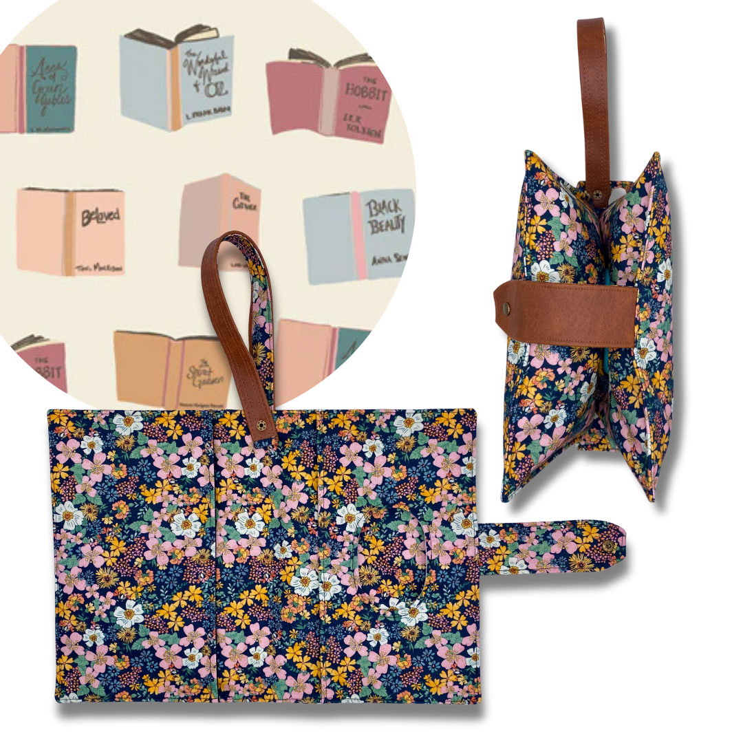Bookworm Diaper Clutch