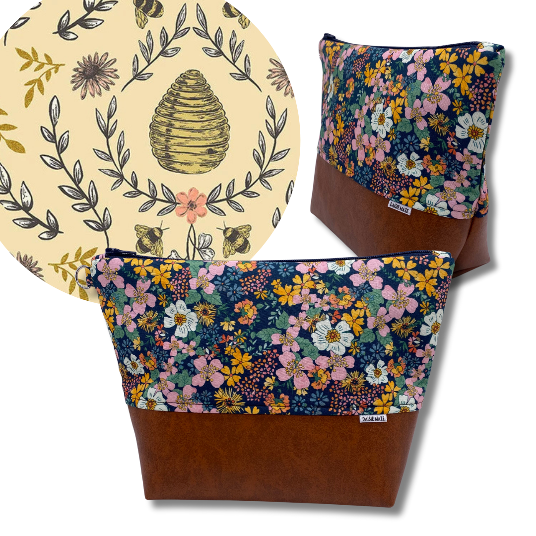 Cotwold Beehive Cosmetic Bag