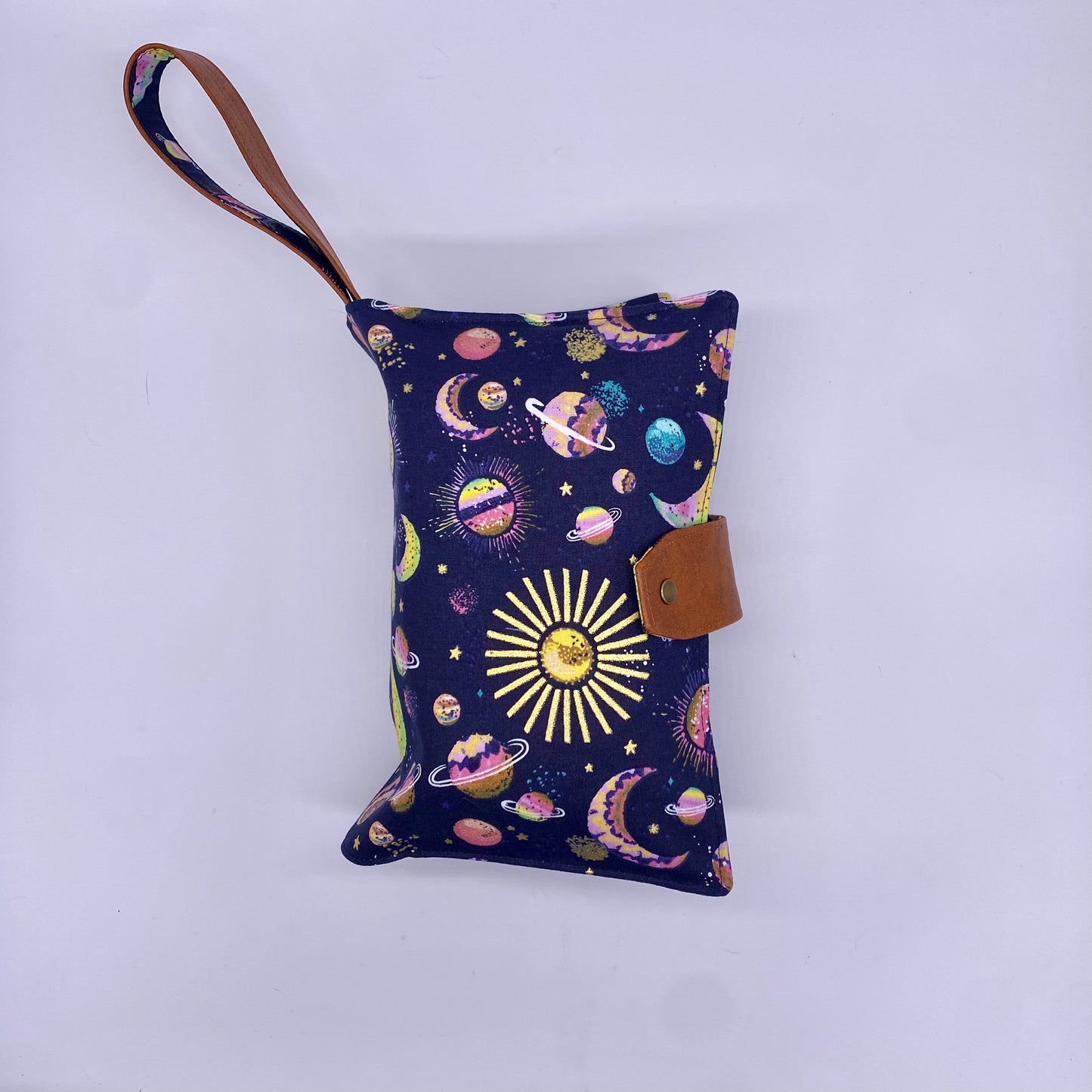 Solar System Diaper Clutch