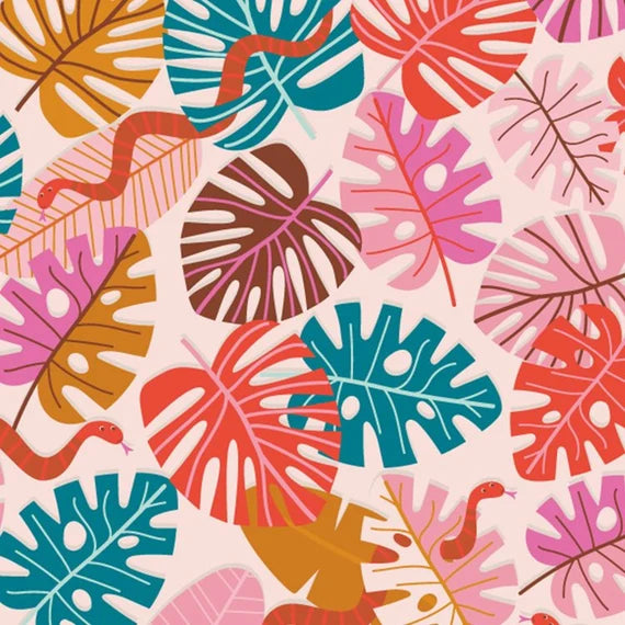 Dandelion Jungle Zipper Pouch