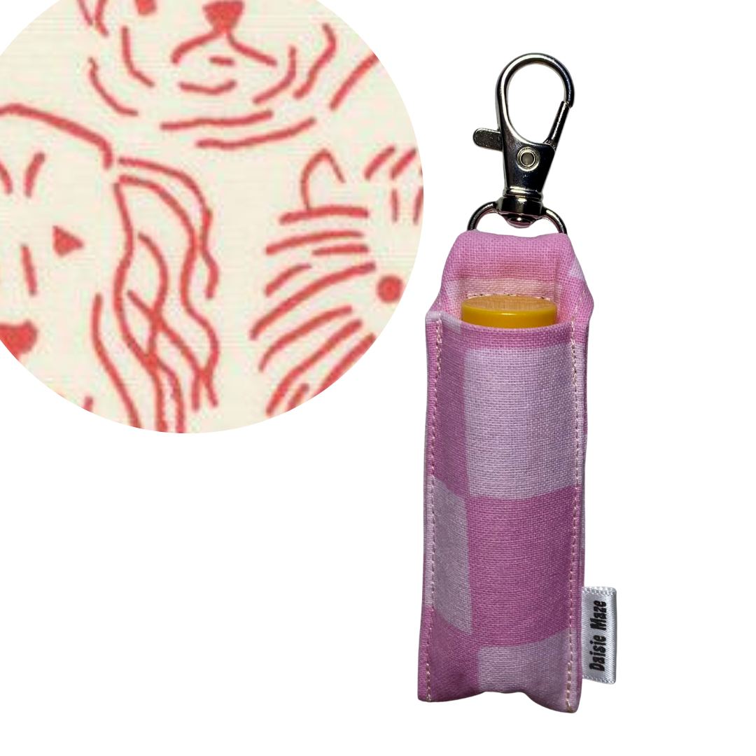 Dog Sketch Chapstick Holder