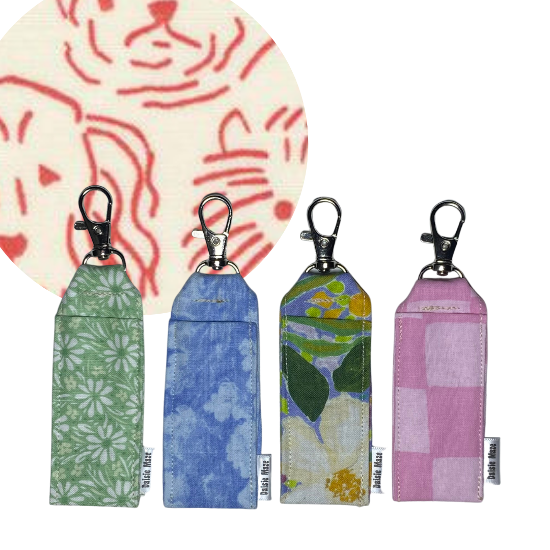Dog Sketch Chapstick Holder