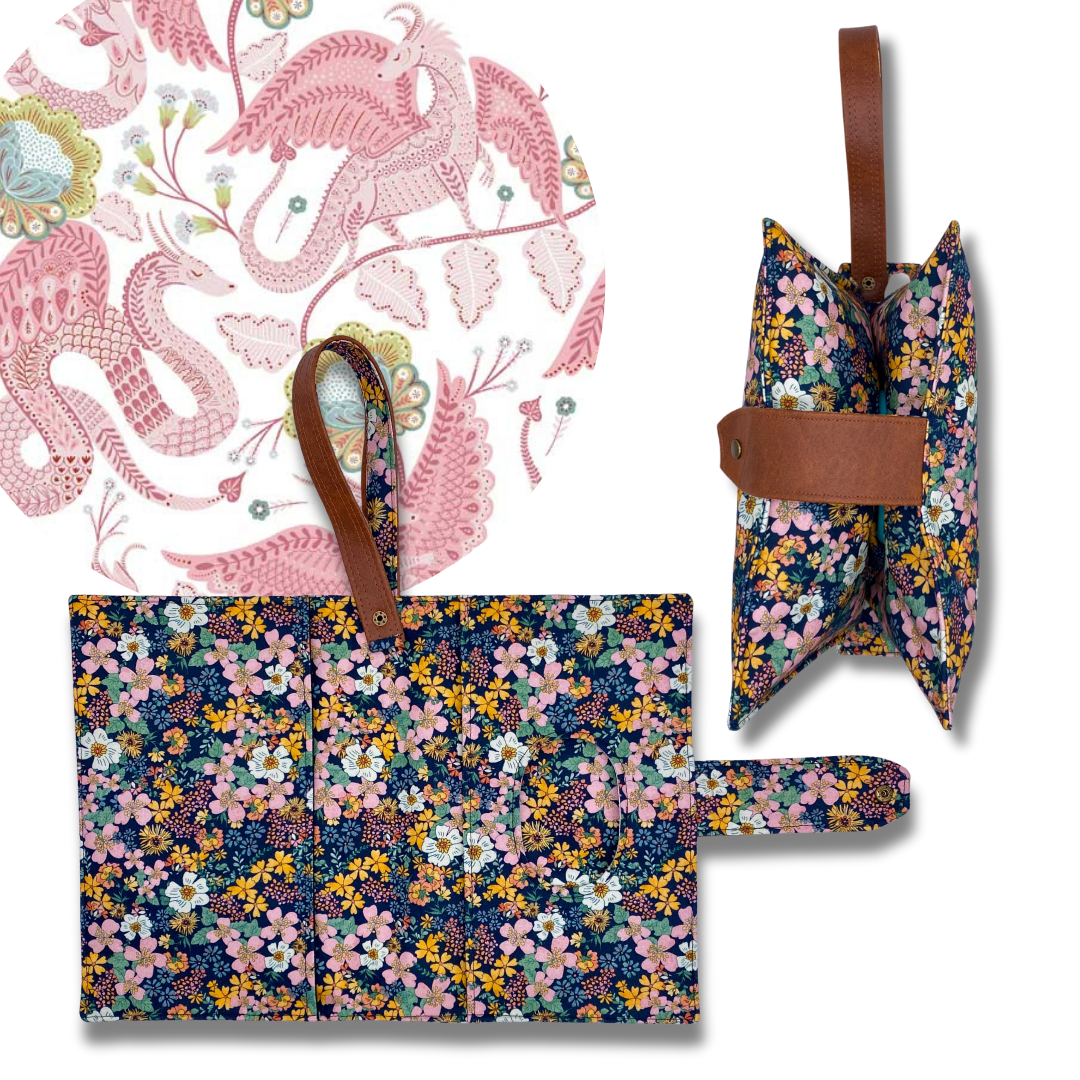Dragon Kingdom Diaper Clutch