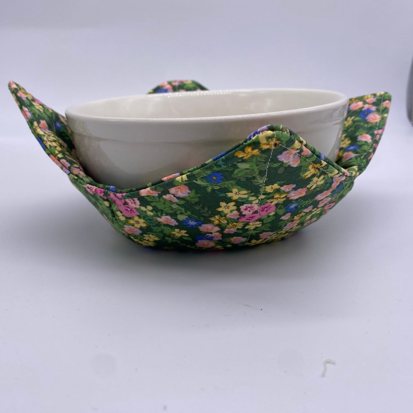Green Floral Bowl Hug