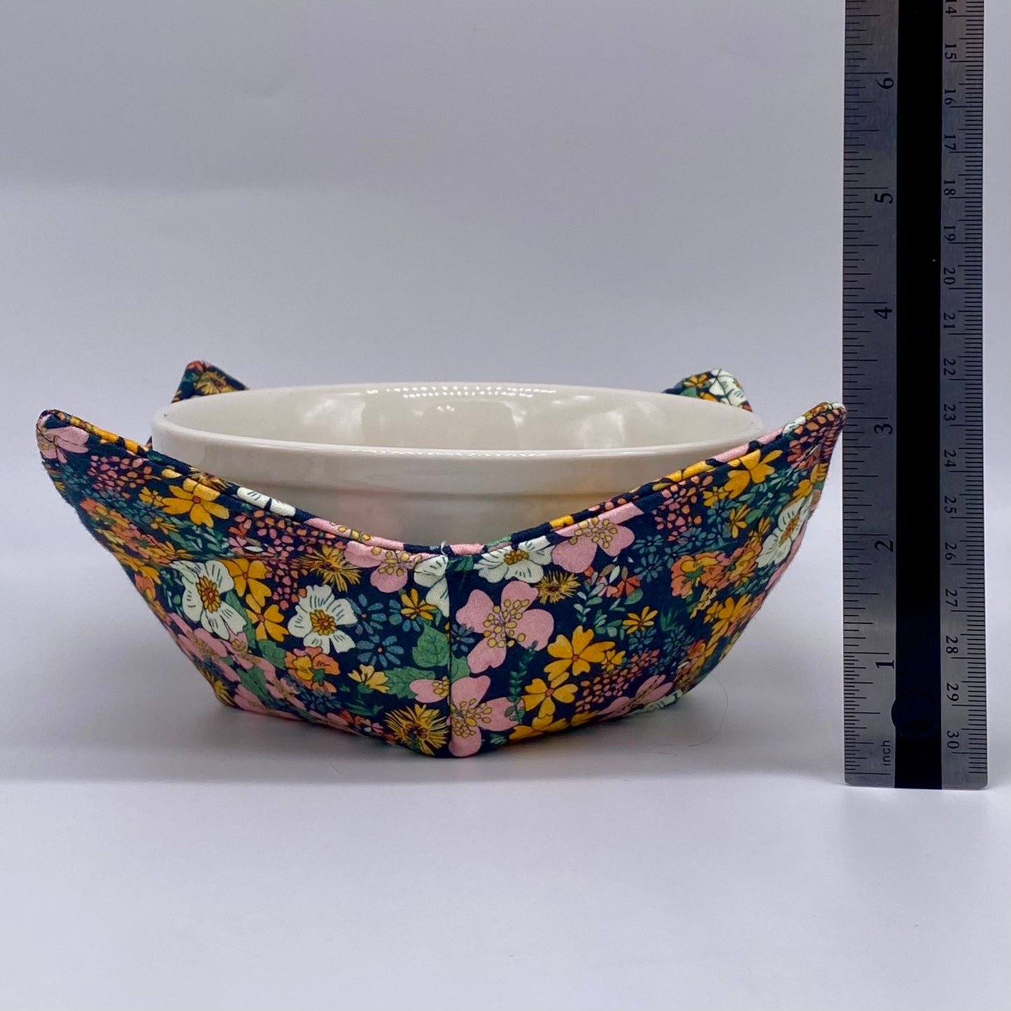 Blue Floral Bowl Hug