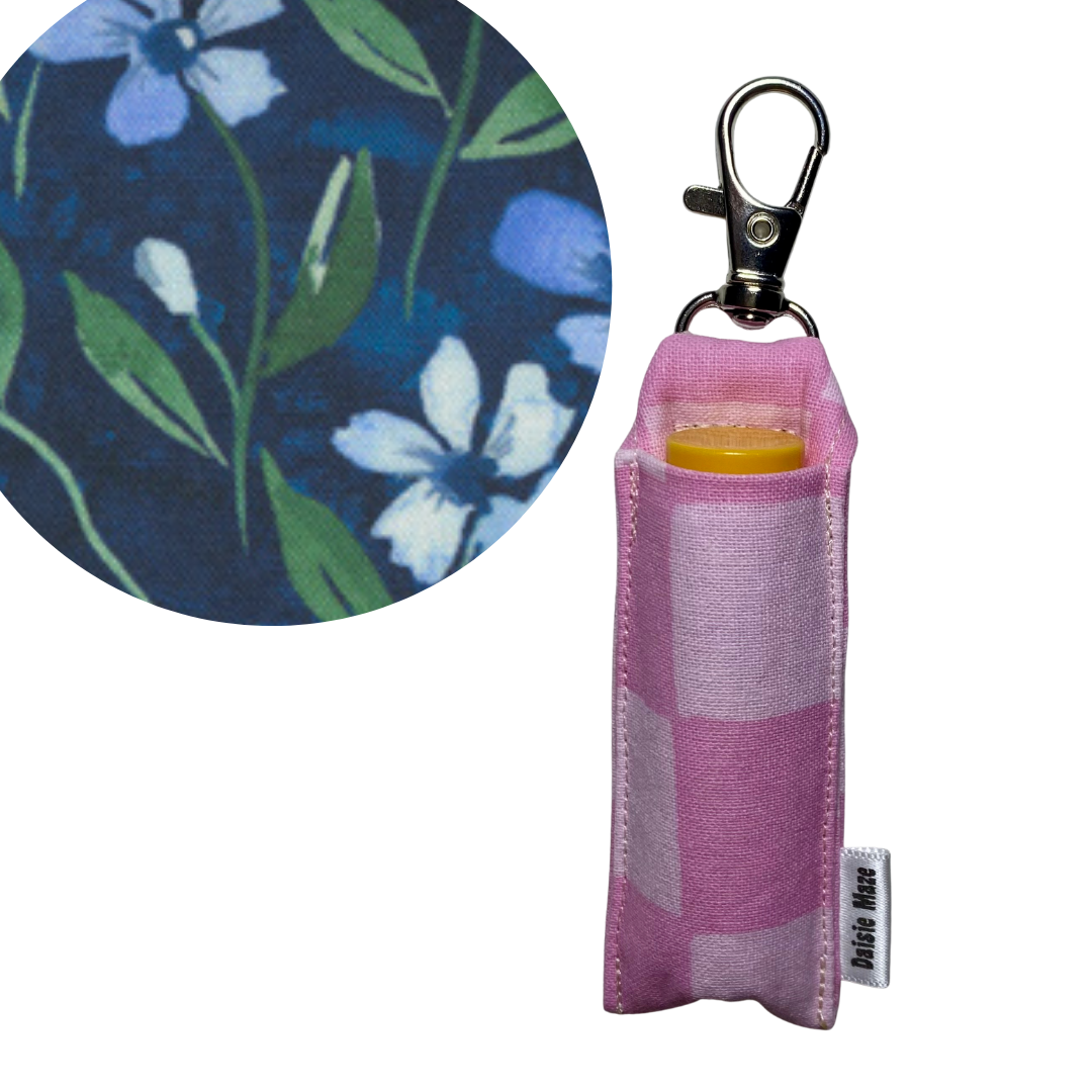 Forget Me Not Chapstick Holder