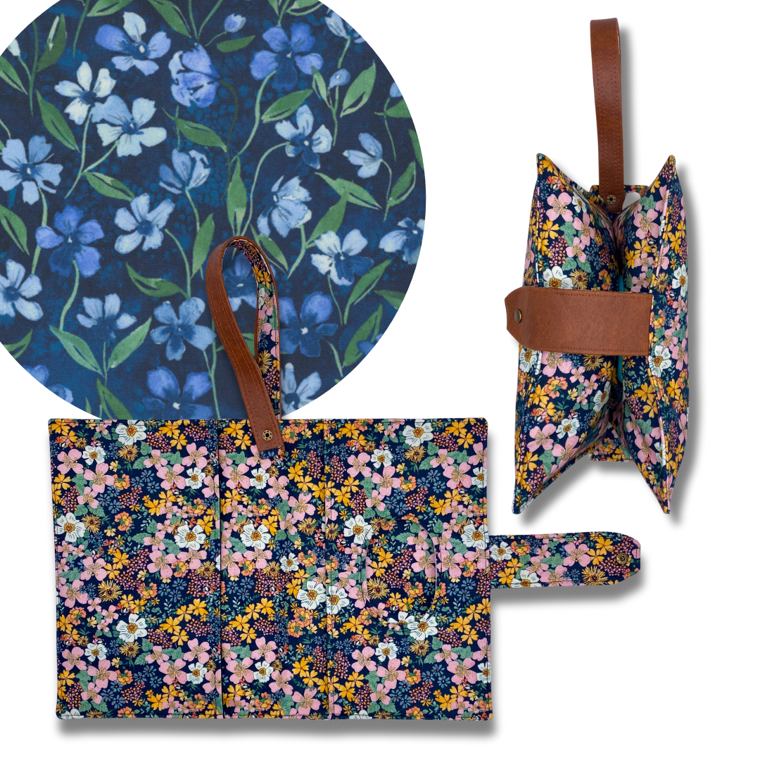 Forget Me Not Diaper Clutch