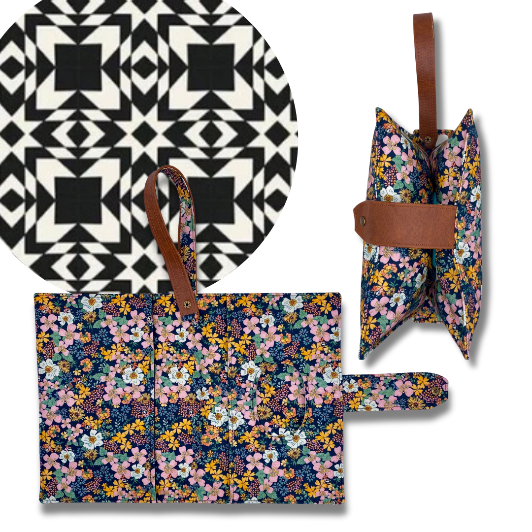 Harvest Quilt Diaper Clutch