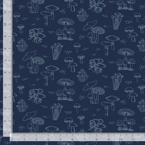 Shiitake Mushrooms Zipper Pouch