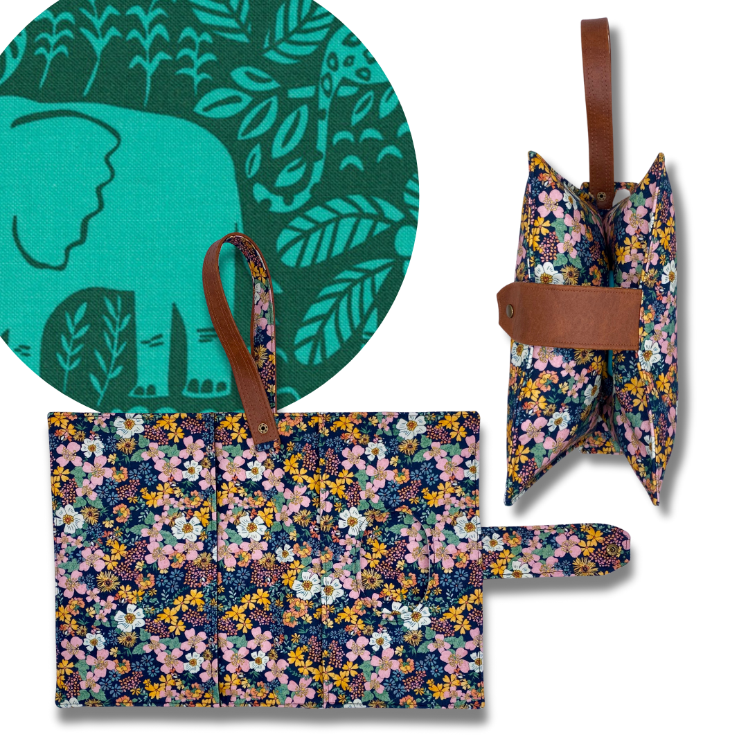 Jungle Paradise Diaper Clutch