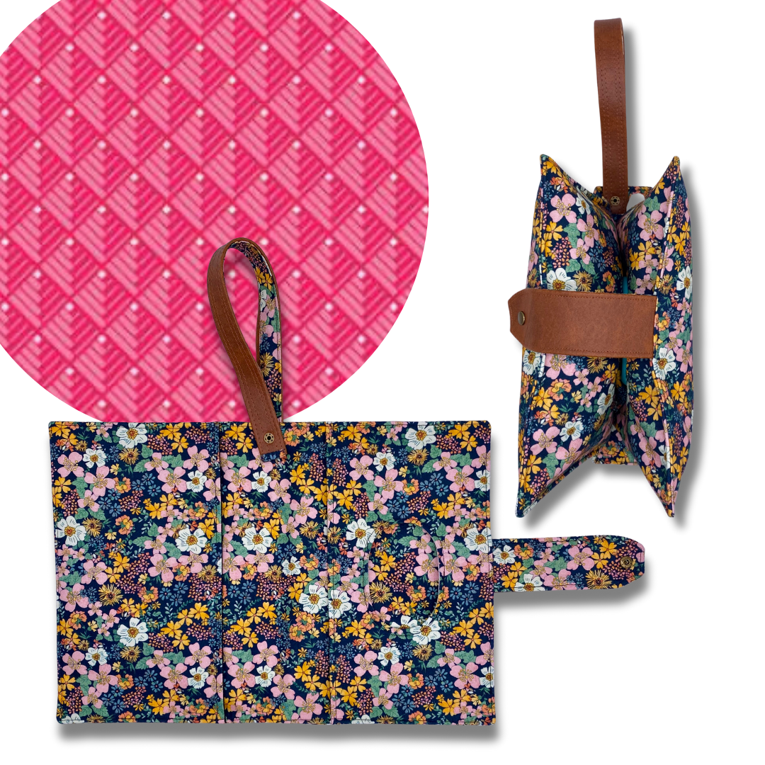 Logcabin Pink Diaper Clutch