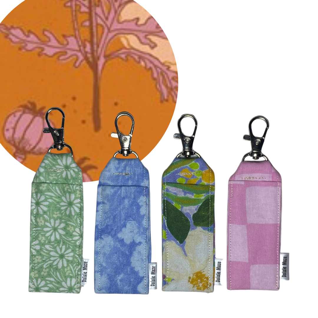 Poppies Chapstick Holder