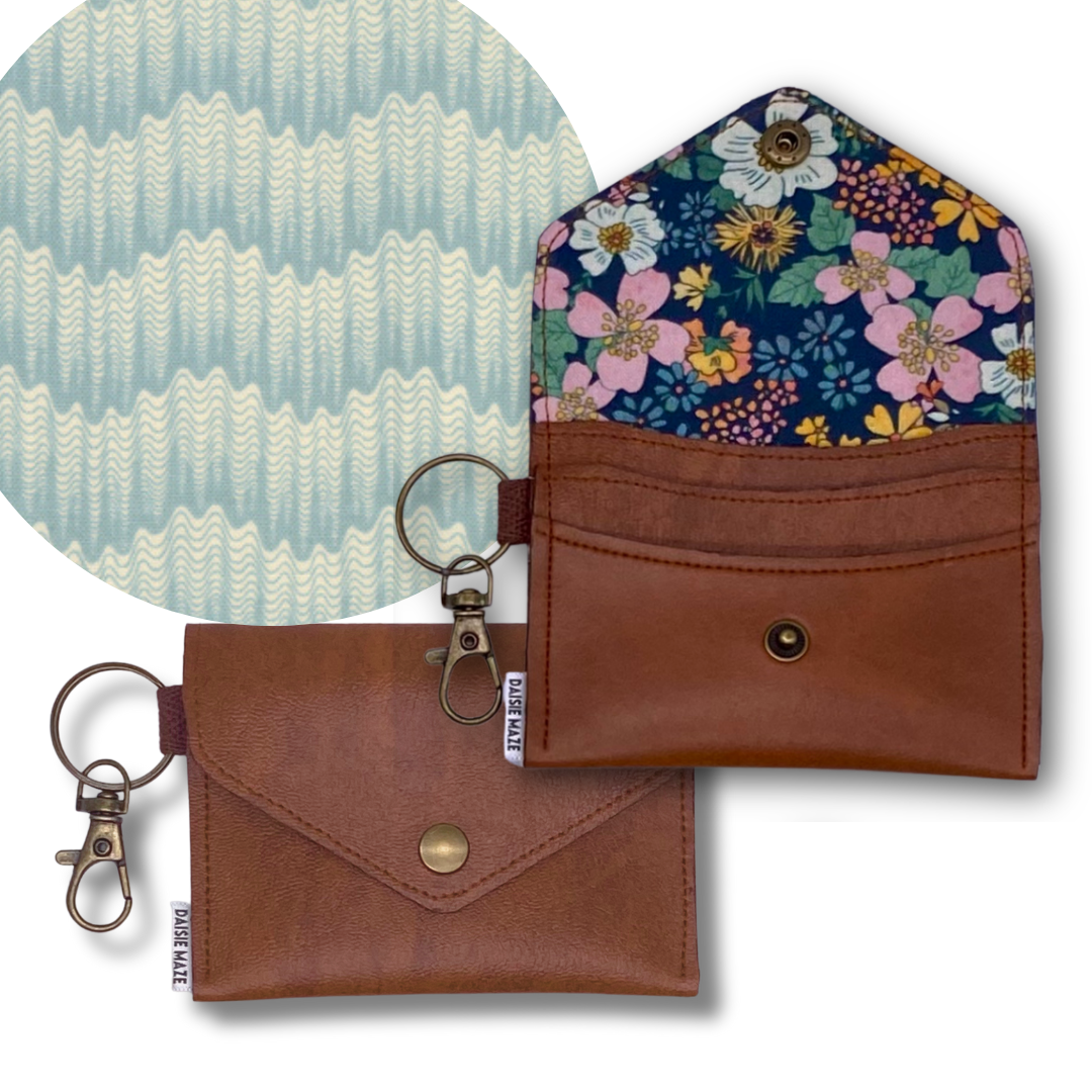 Sarah Ruffle Card Wallet I.D.