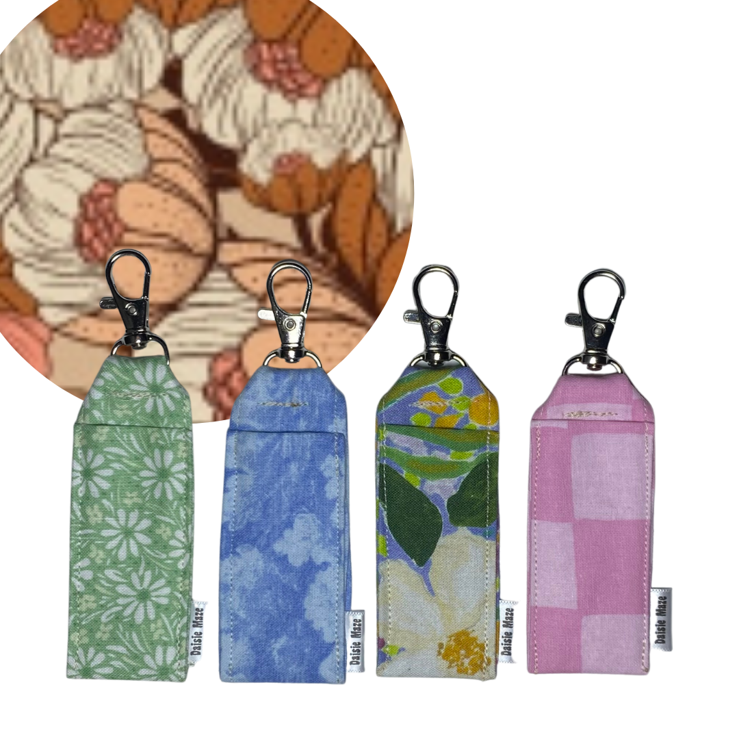 Warm Flora Chapstick Holder