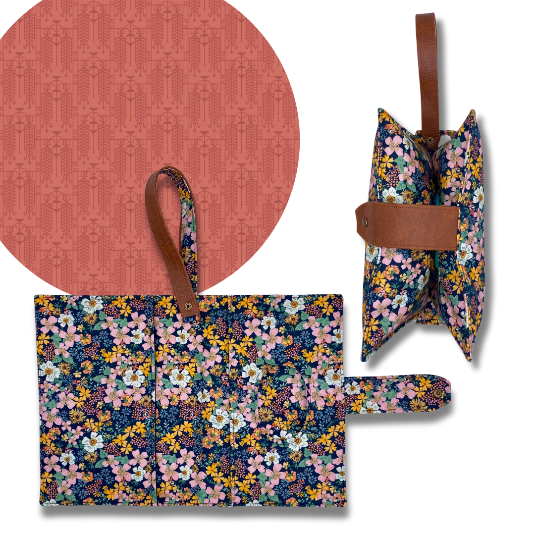 Art Deco Diaper Clutch
