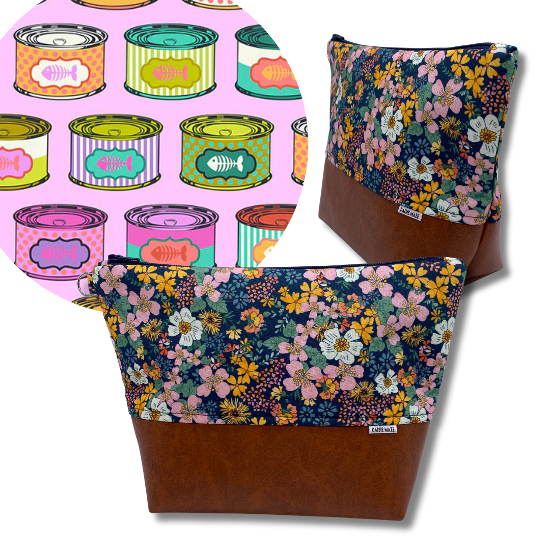 Cat Snack Cosmetic Bag