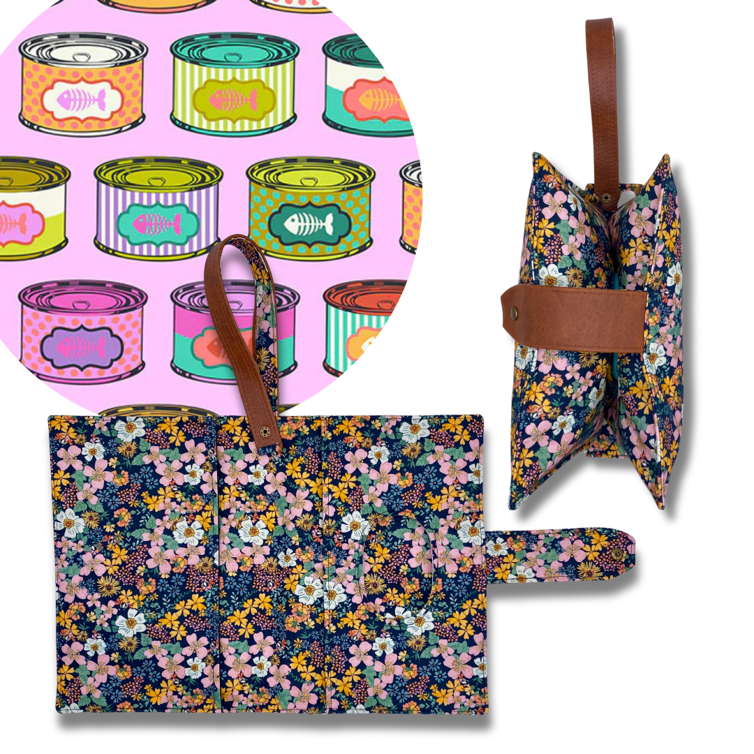 Cat Snack Diaper Clutch