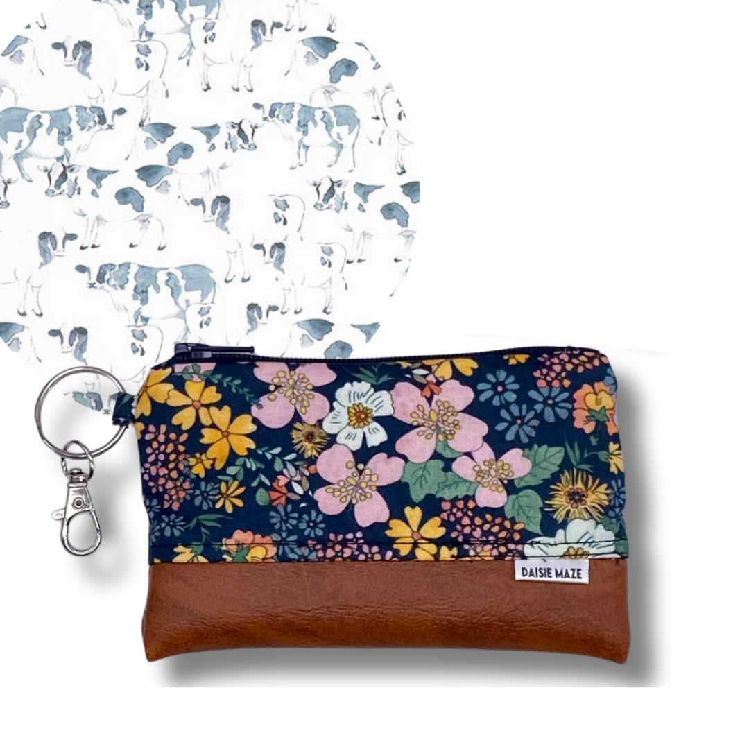 Cow Farm Zipper Pouch