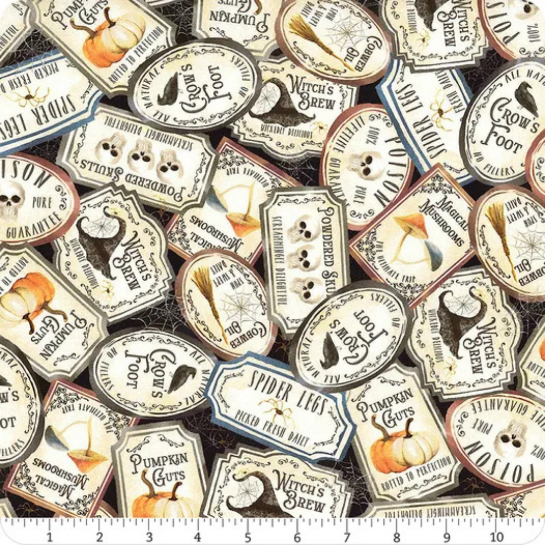 Potion Labels Zipper Pouch