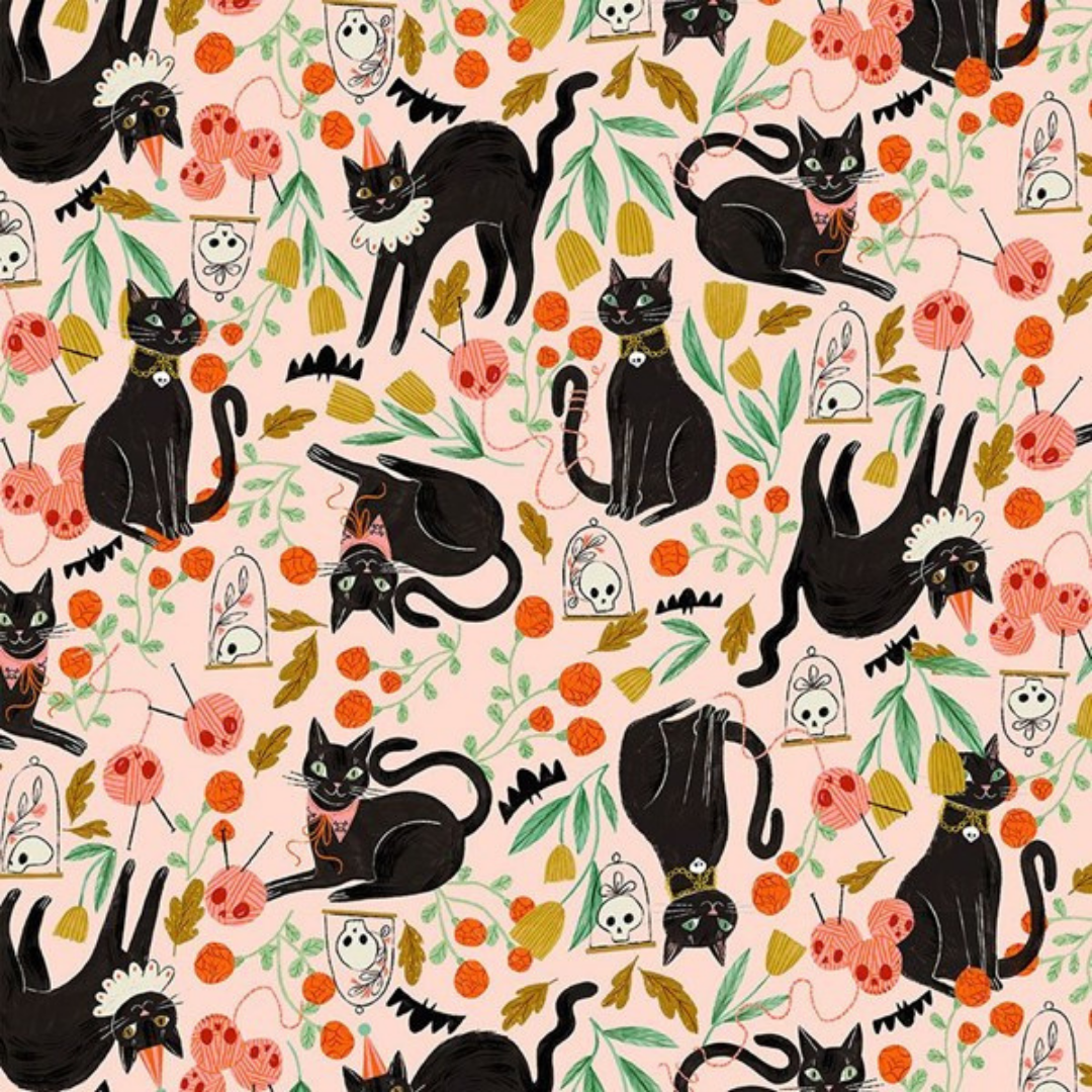 Creepy Kitties Diaper Clutch