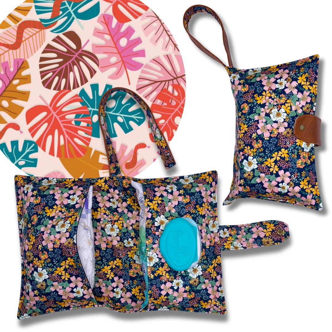 Dandelion Jungle Diaper Clutch