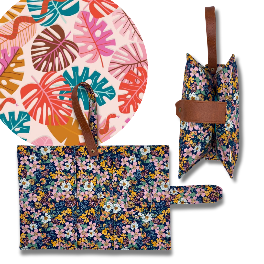 Dandelion Jungle Diaper Clutch