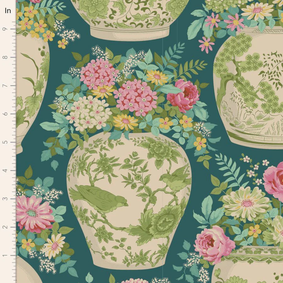 Flower Vase Cosmetic Bag