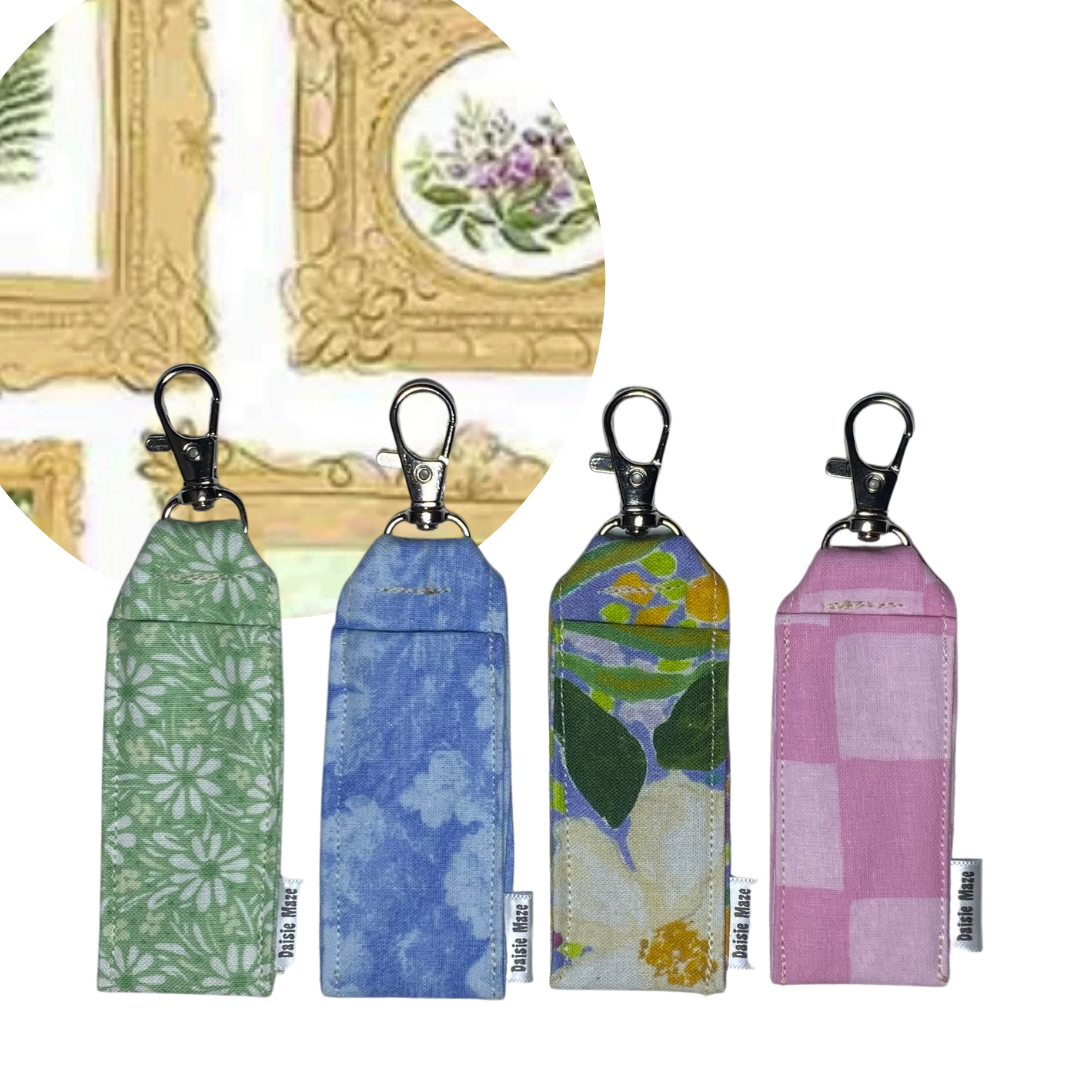 Framed Floral Chapstick Holder