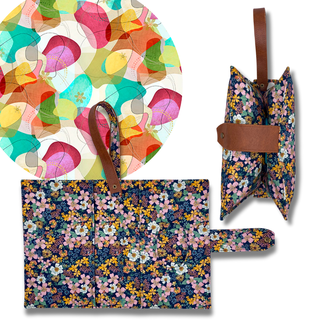 Groovy Geo Diaper Clutch