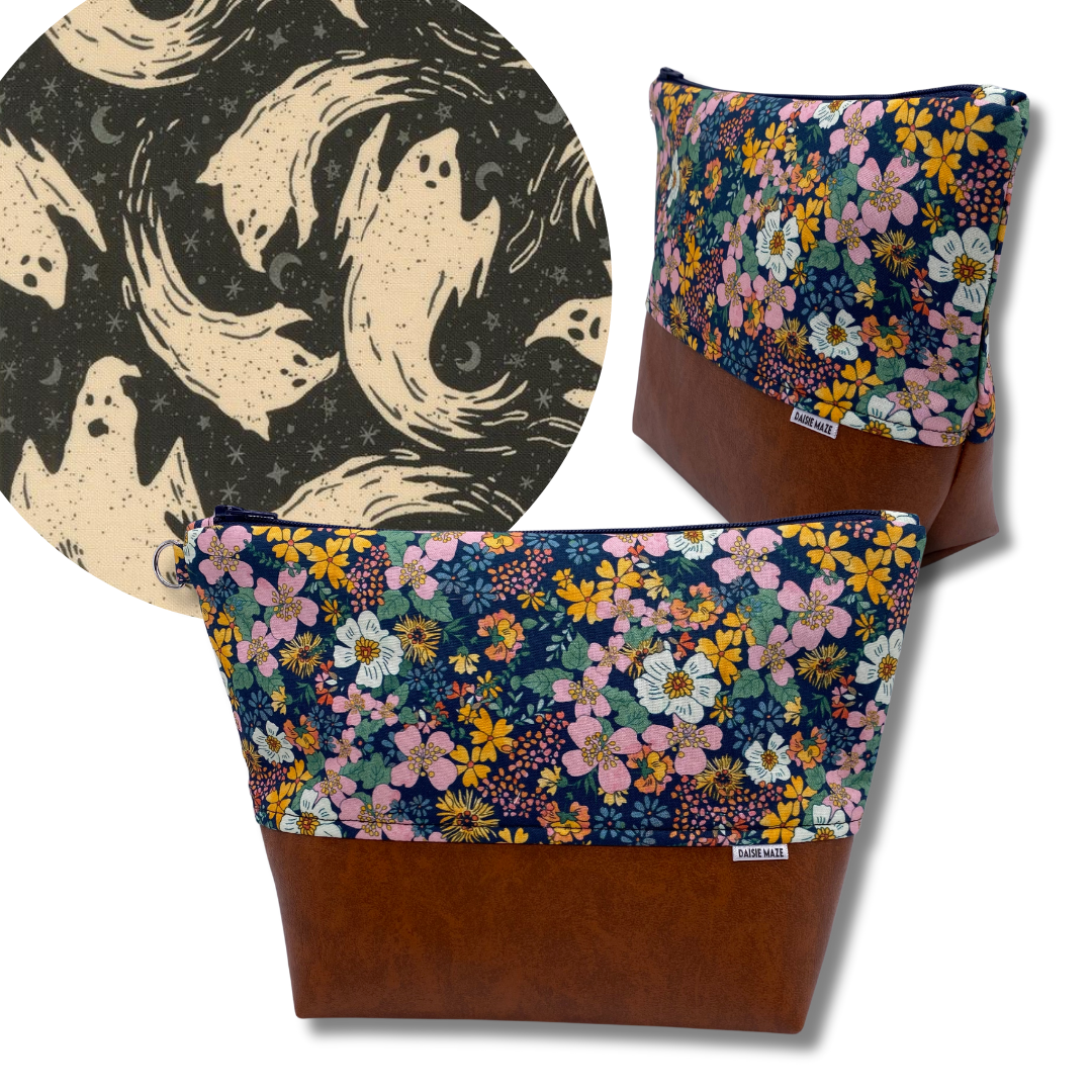 Ghost Haunt Cosmetic Bag