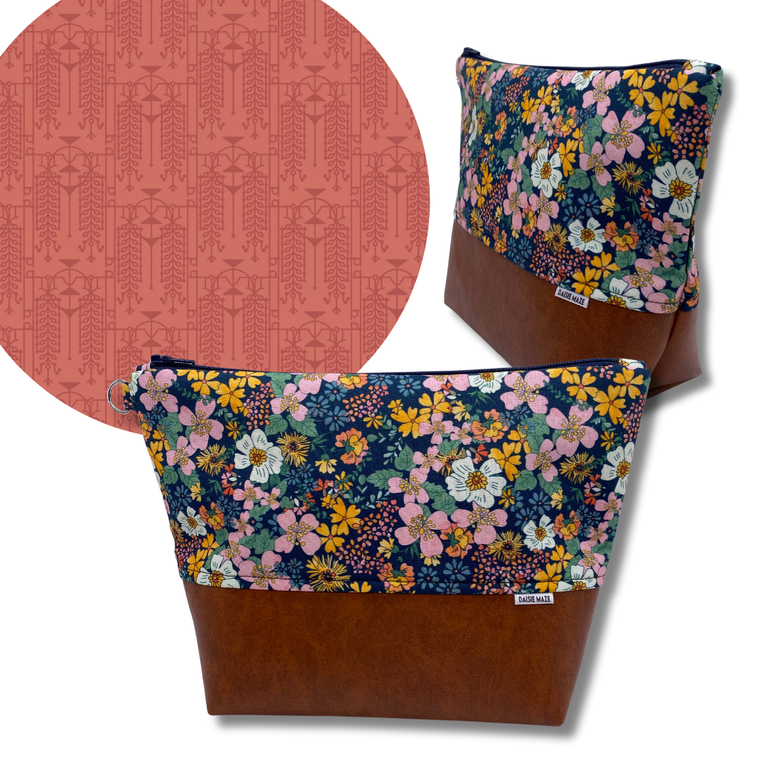 Art Deco Cosmetic Bag