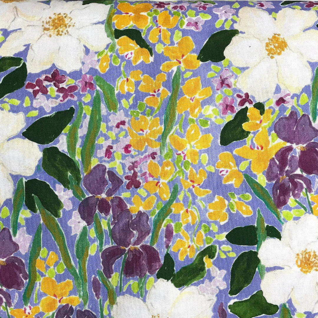 Louisiana Floral Cosmetic Bag