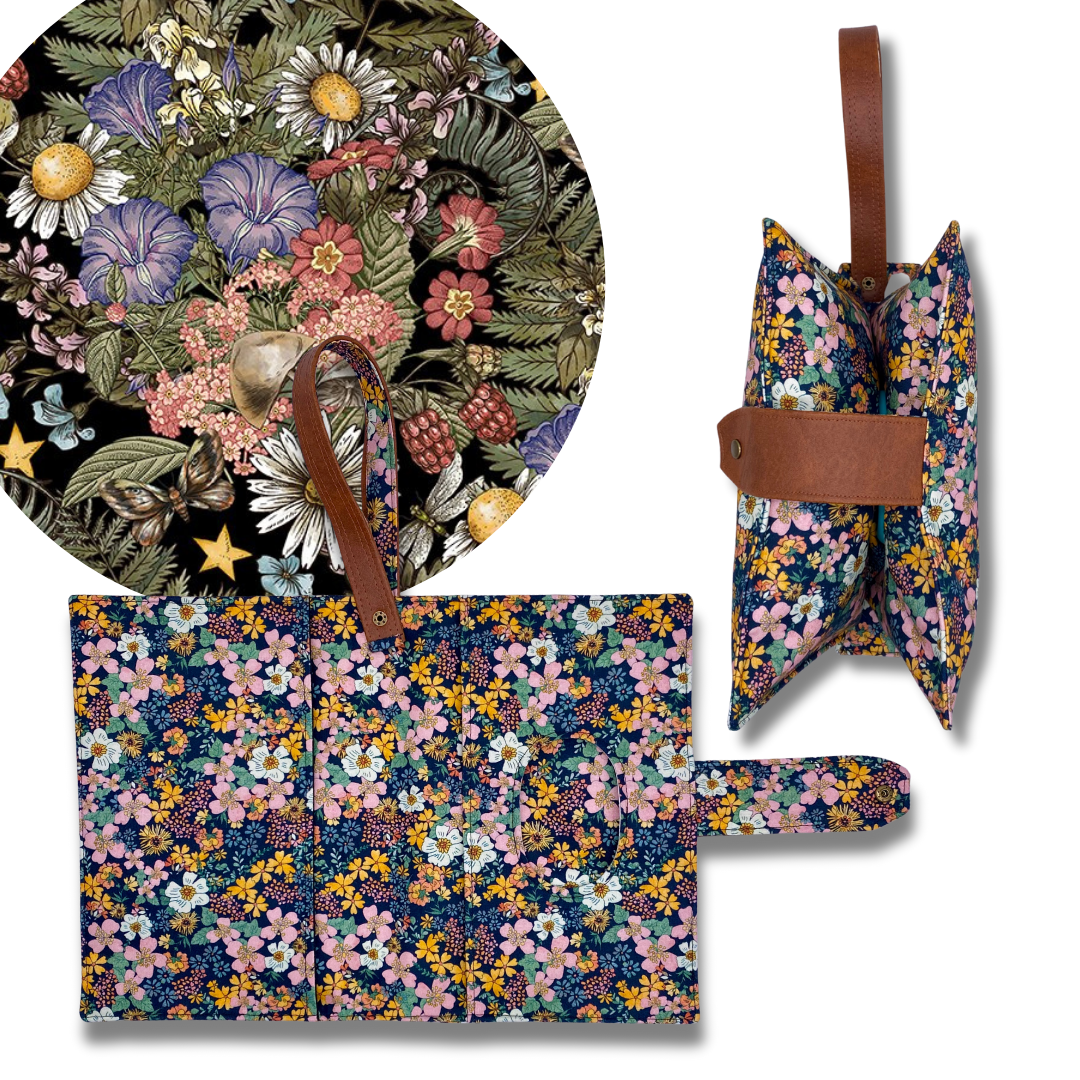 Midnight Forest Diaper Clutch