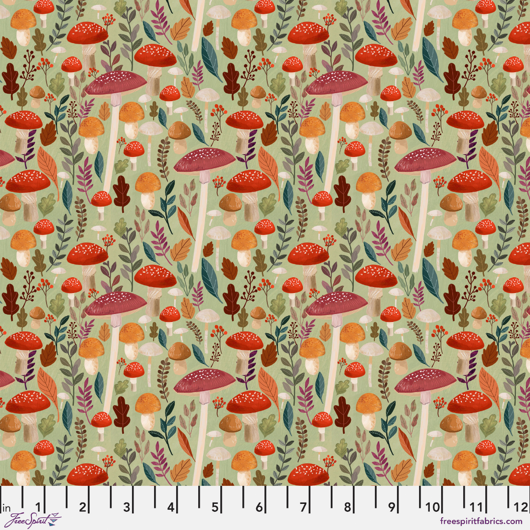 Mushroom Friends Cosmetic Bag