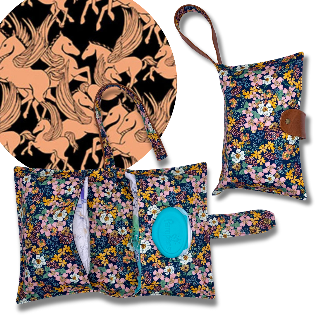 Mythology Antique Diaper Clutch