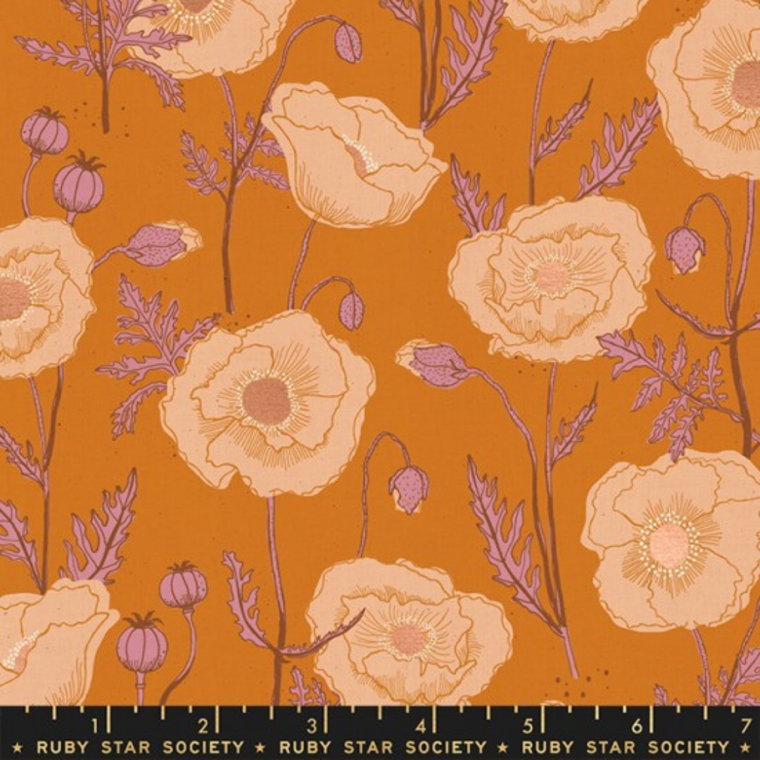 Poppies Diaper Clutch