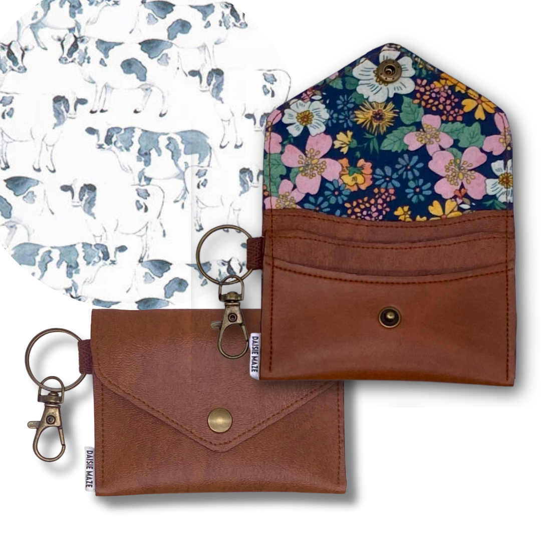 Cow Farm Card Wallet I.D.