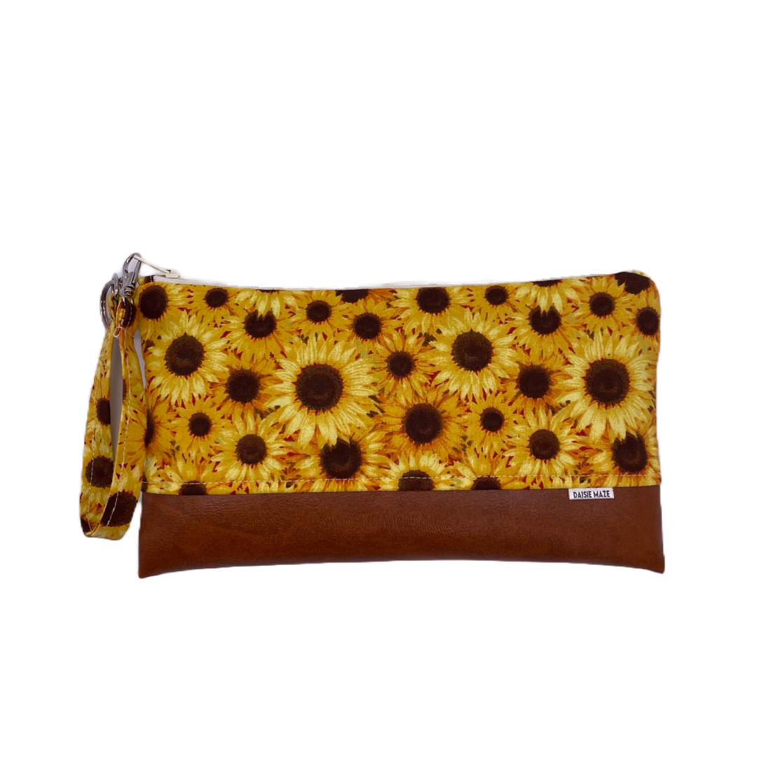 Sunflowers Clutch
