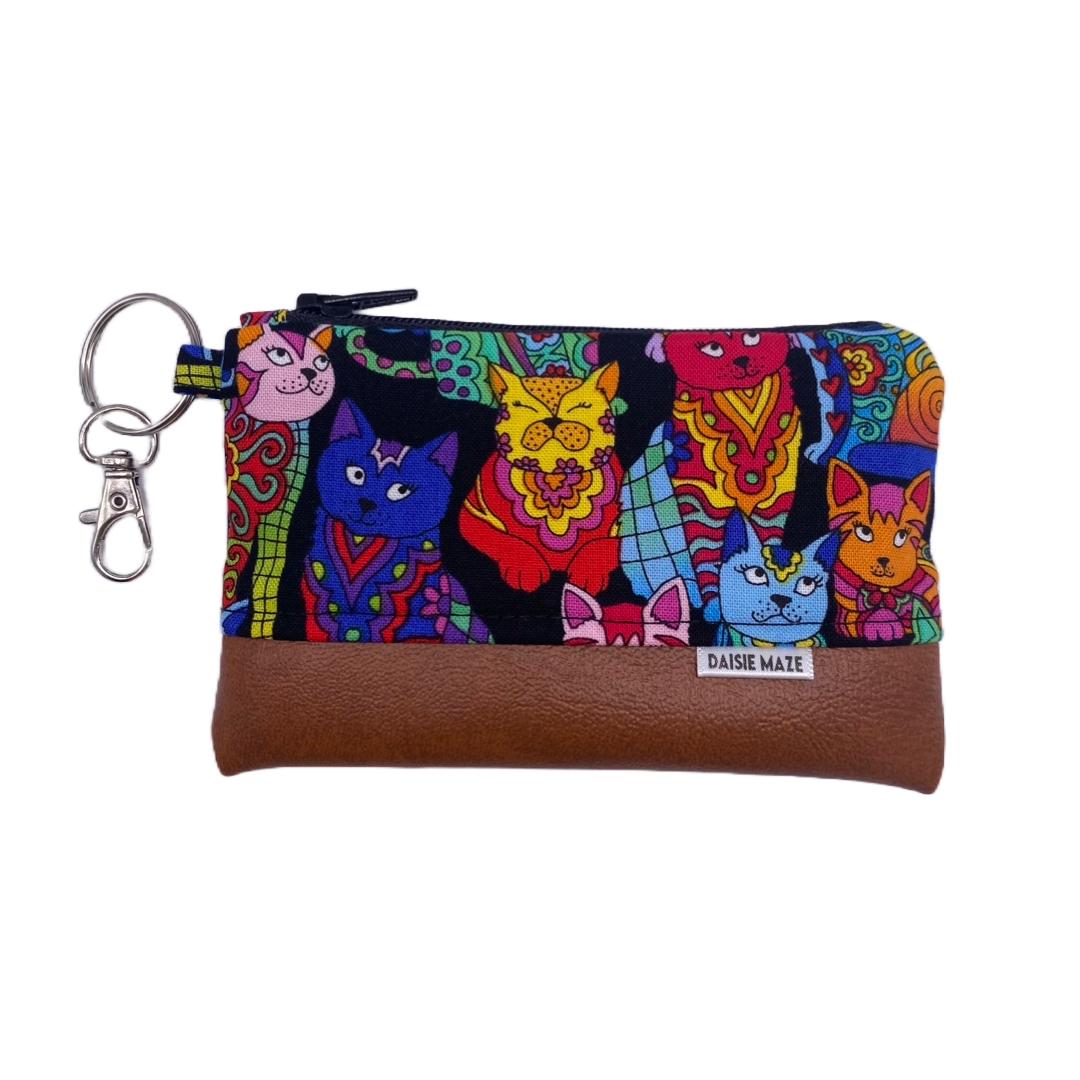 Rainbow Cats Coin Purse