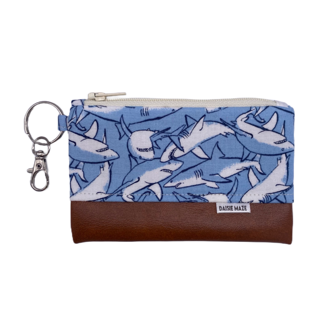 Shark discount coin purse