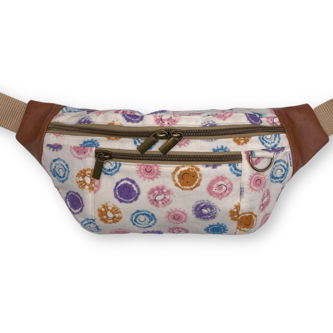 Smilie Faces Hip Bag