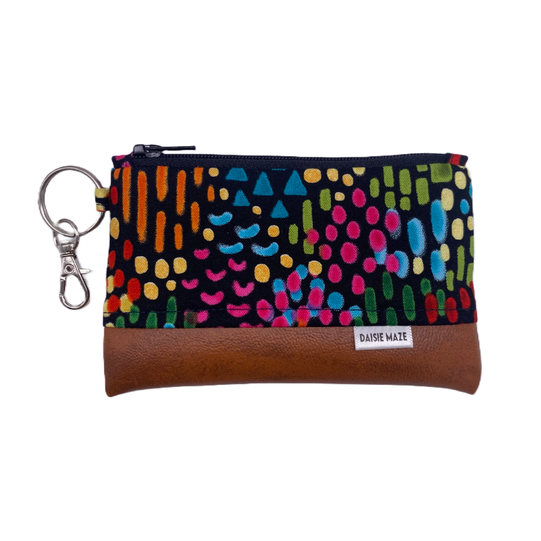 Rainbow Spots Coin Purse