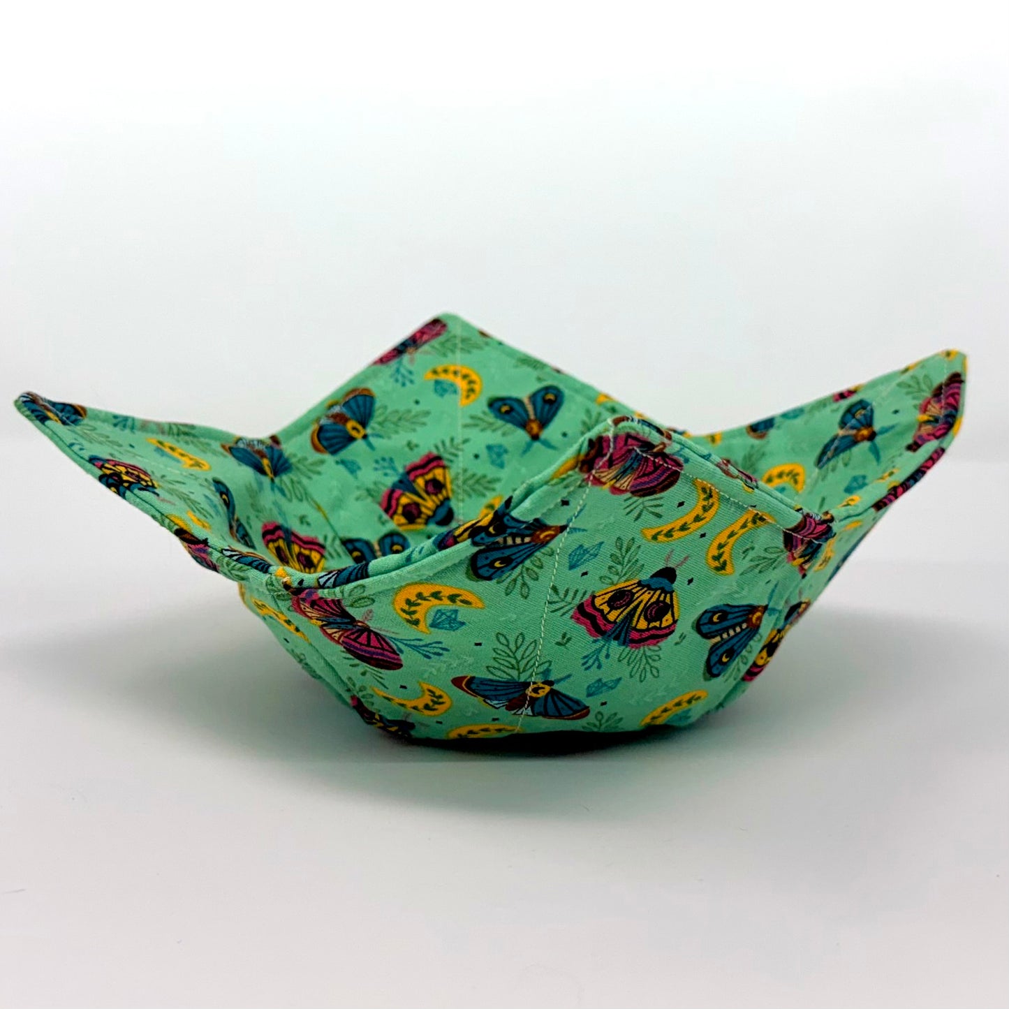 Aqua Moon Moth Bowl Hug