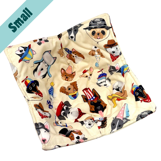 Dogs in Hats Small Bowl Hug