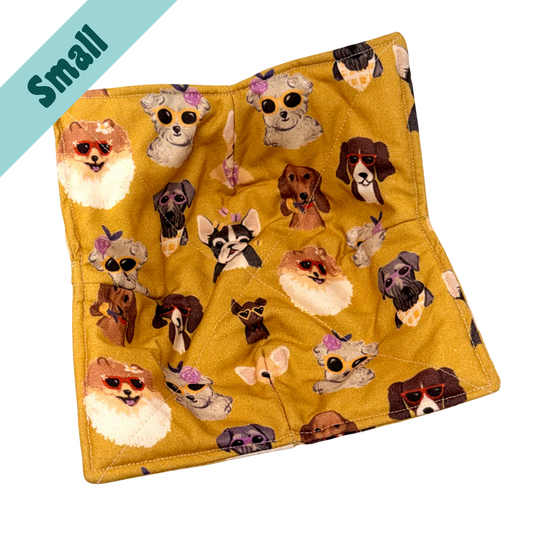 Sunglass Hounds Yellow Small Bowl Hug