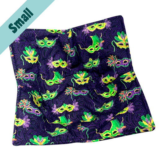 Mardi Gras Masks Small Bowl Hug