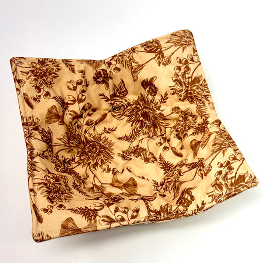 Sunflower Toile Bowl Hug