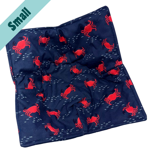 Crabs on Navy Small Bowl Hug